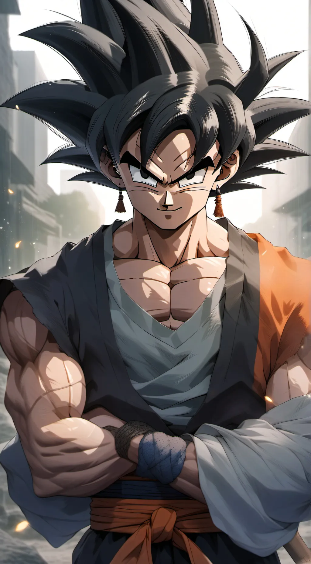 ai character: goku background