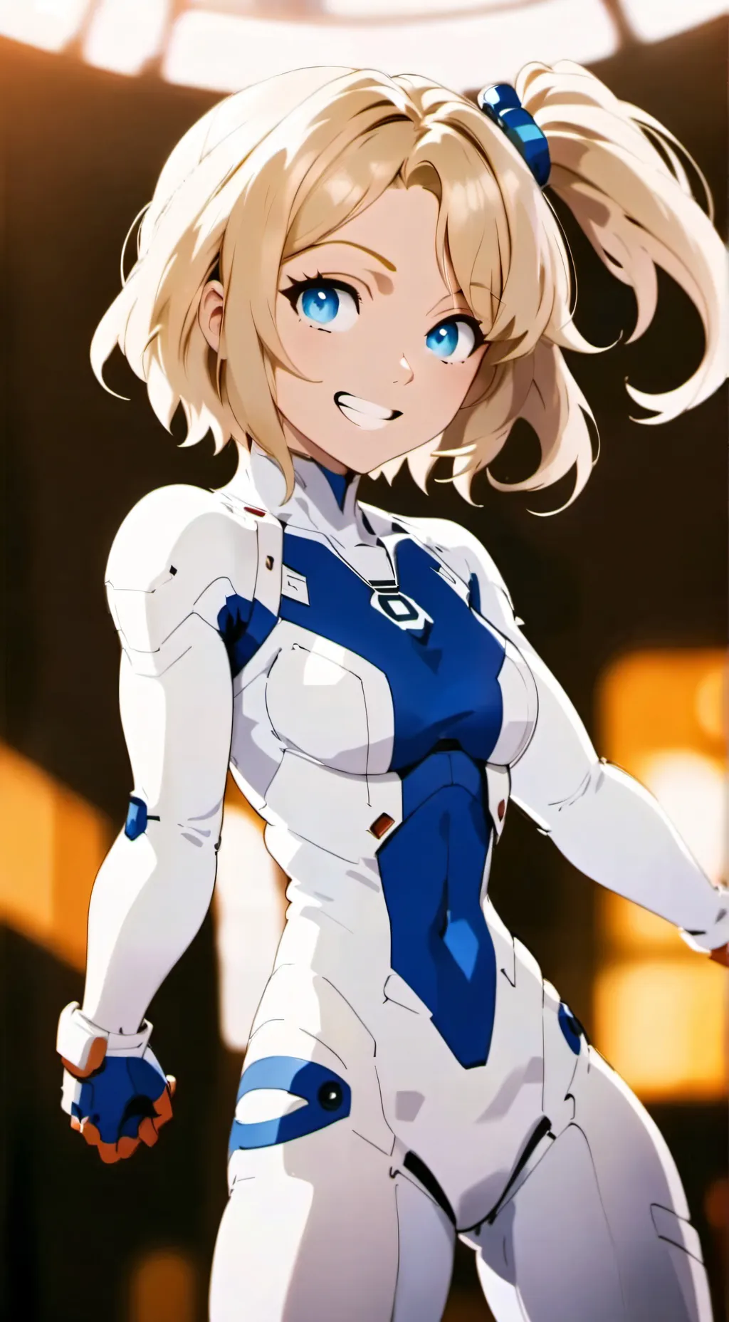 ai character: Bubble Utonium background