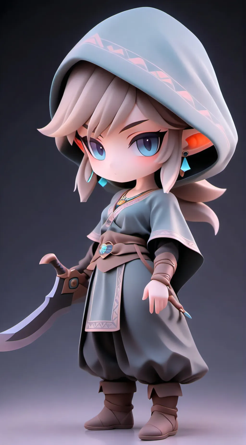 ai character: Zelda  background