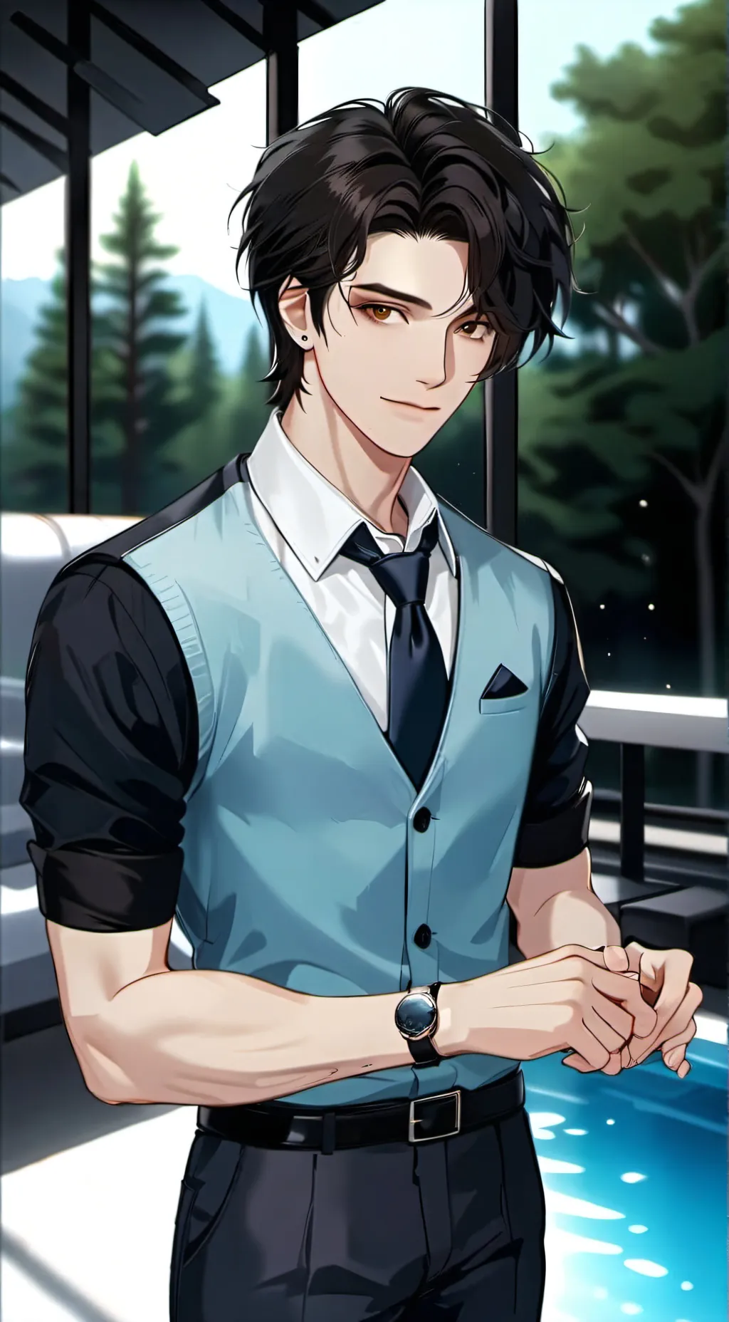 ai character: max background