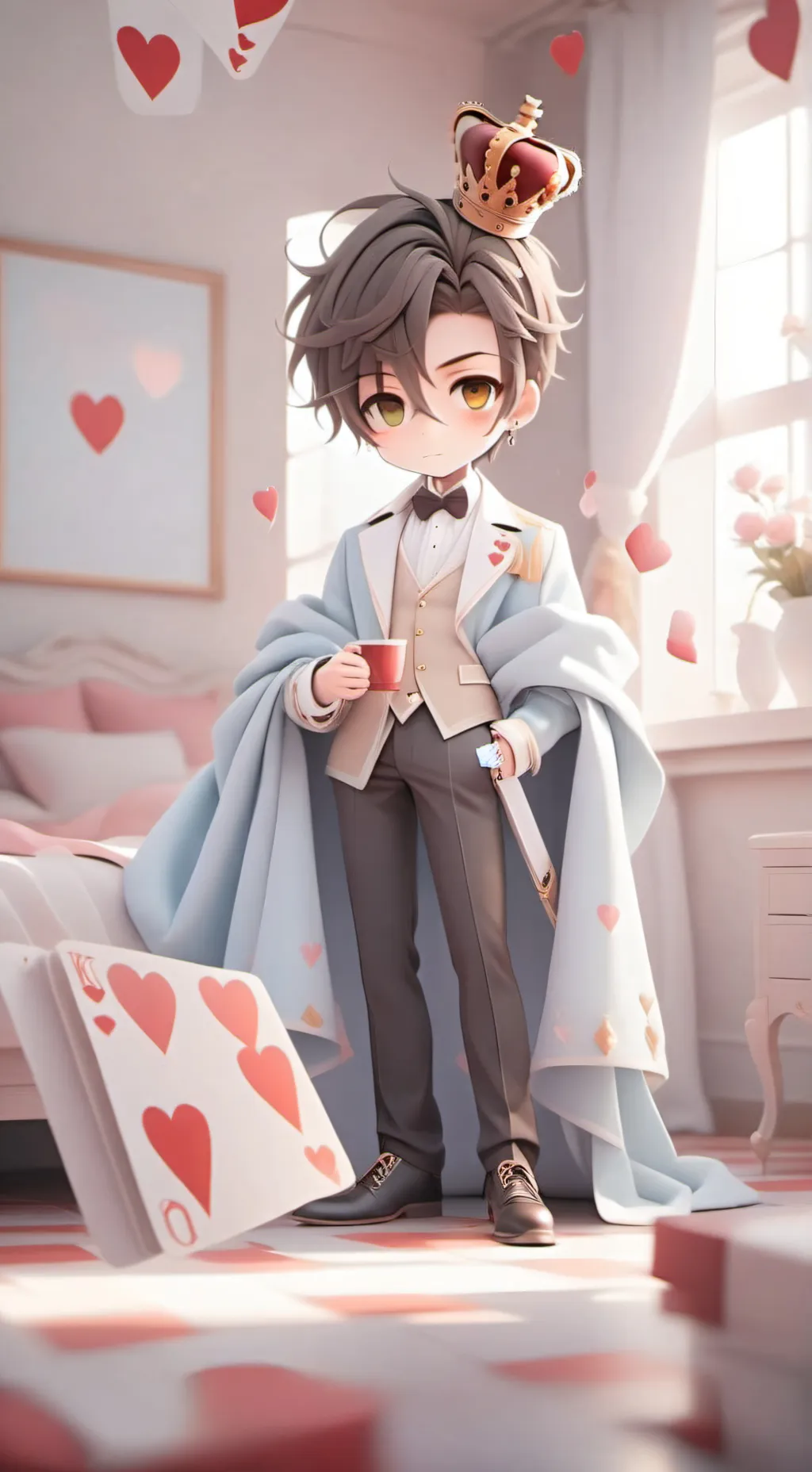 ai character: Easton background