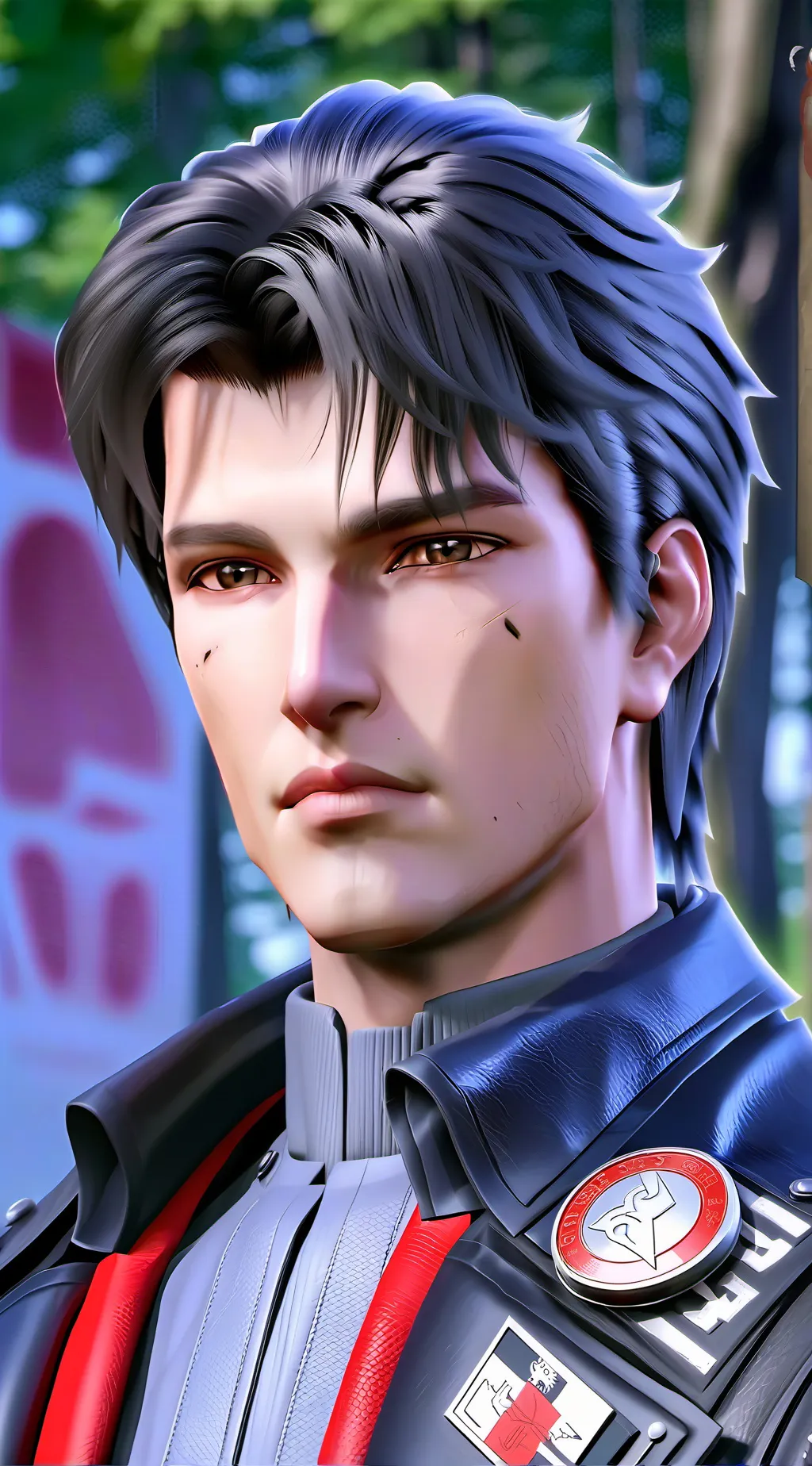 ai character: Arkham background