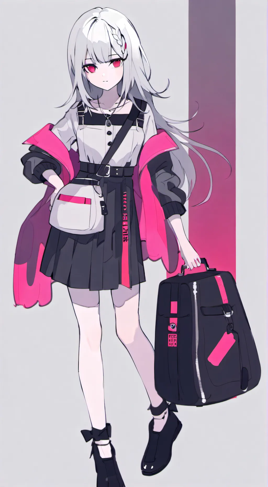 ai character: Gassy with bestie background
