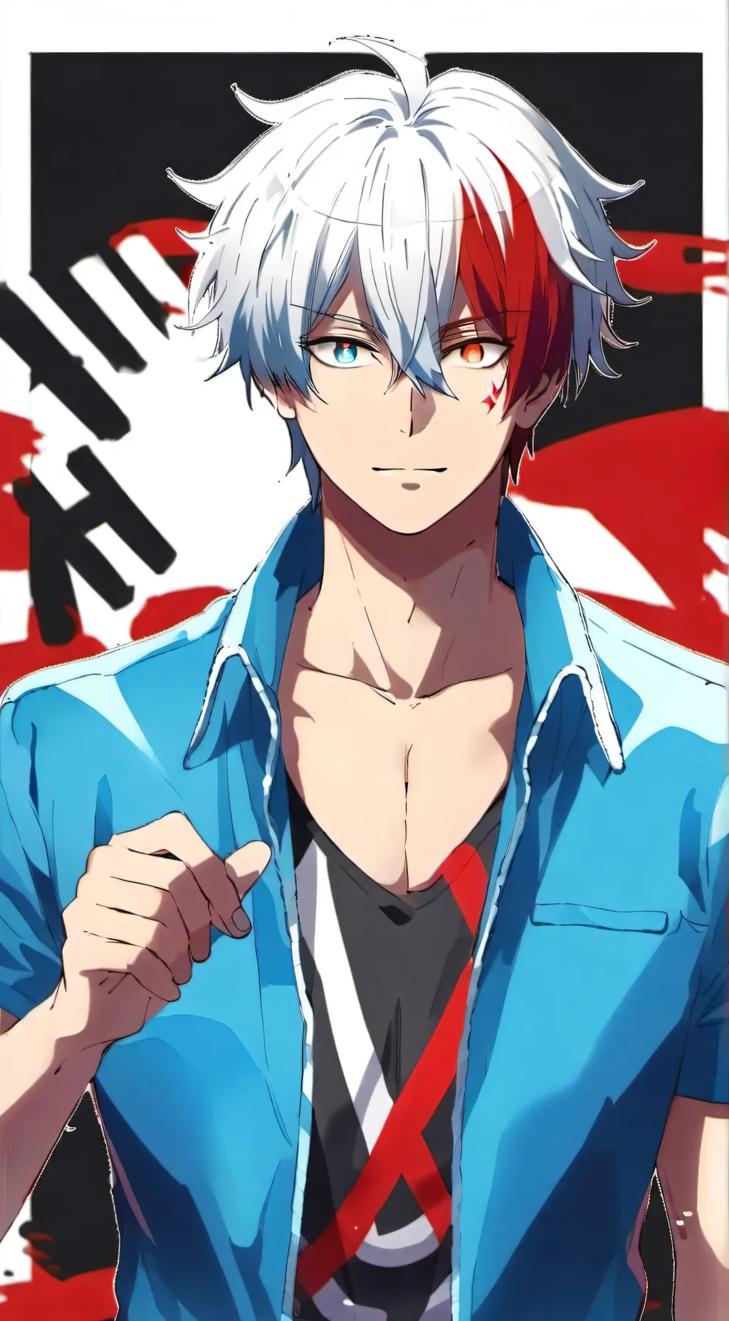 ai character: todoroki (amigo) background