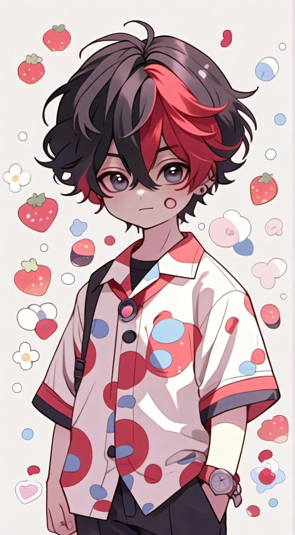 ai character: Hiro... background