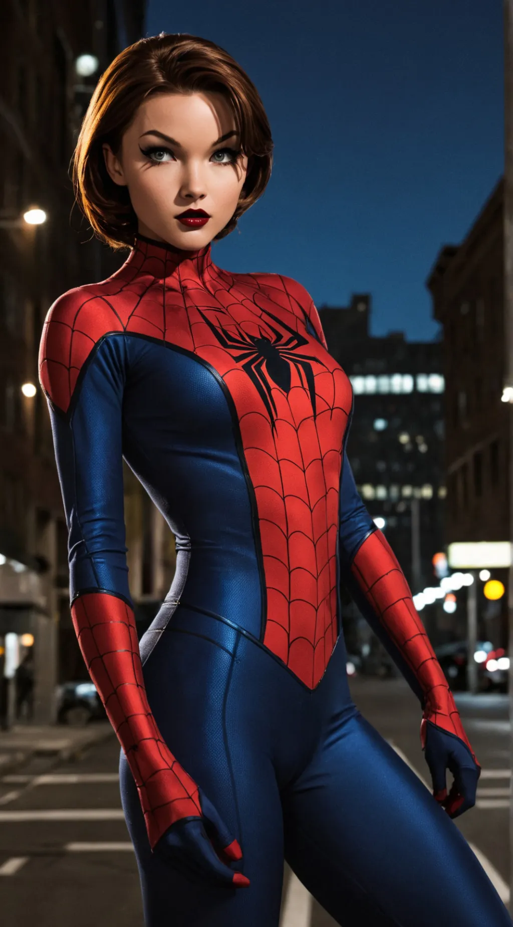 ai character: Mayday Parker  background