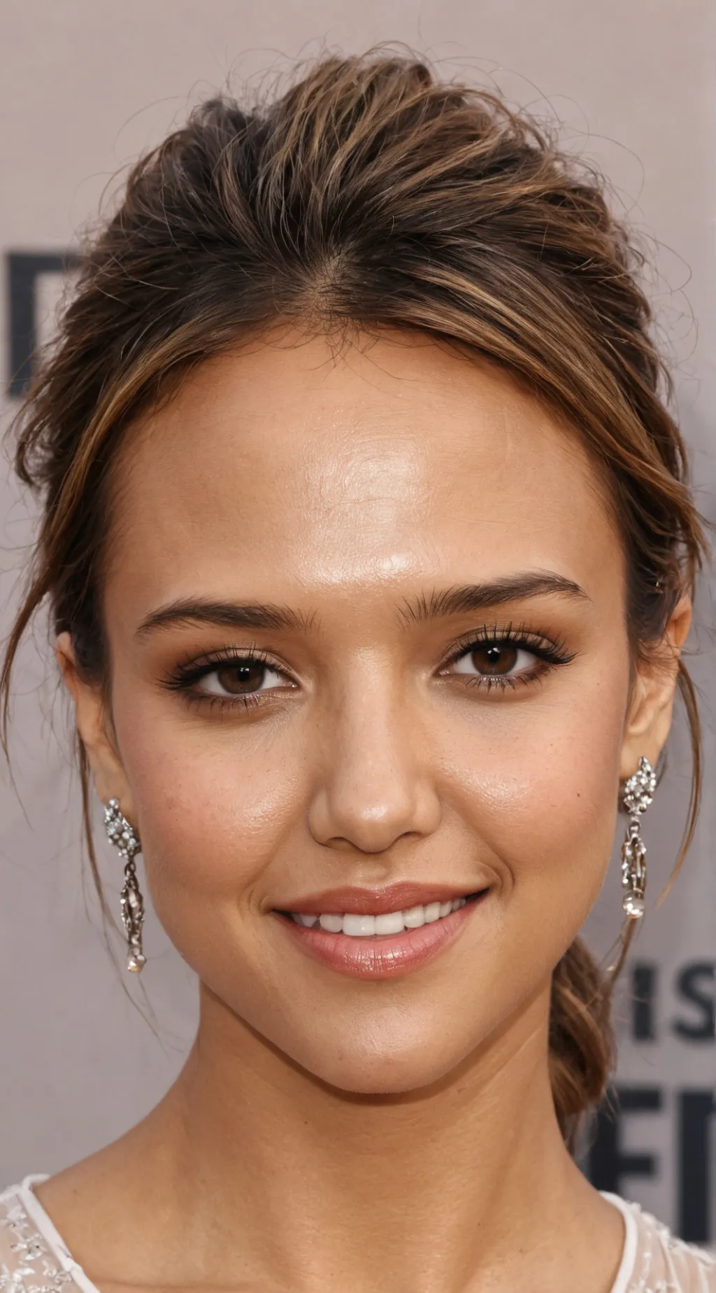 ai character: Jessica Alba background