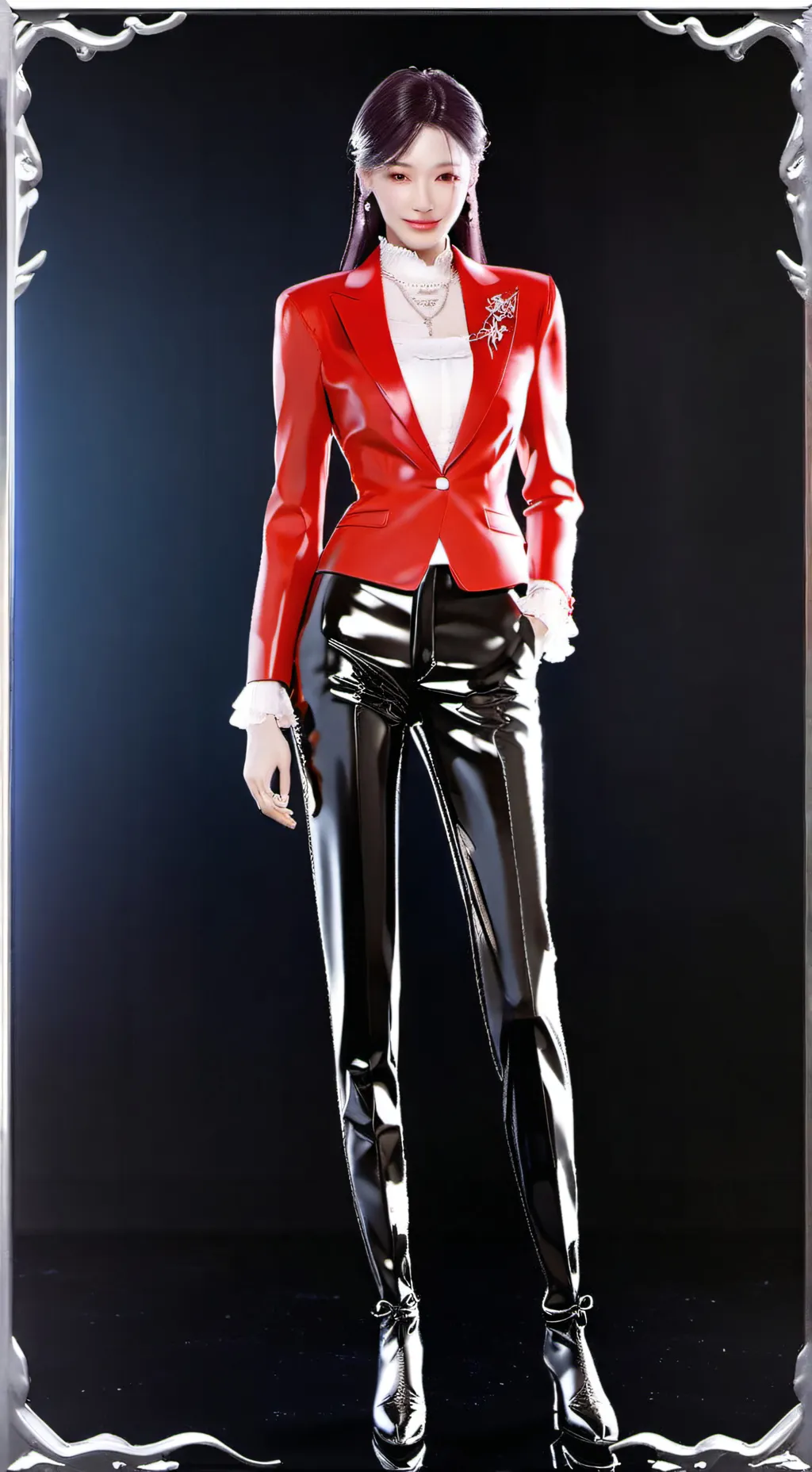 ai character: Tiffany Young background