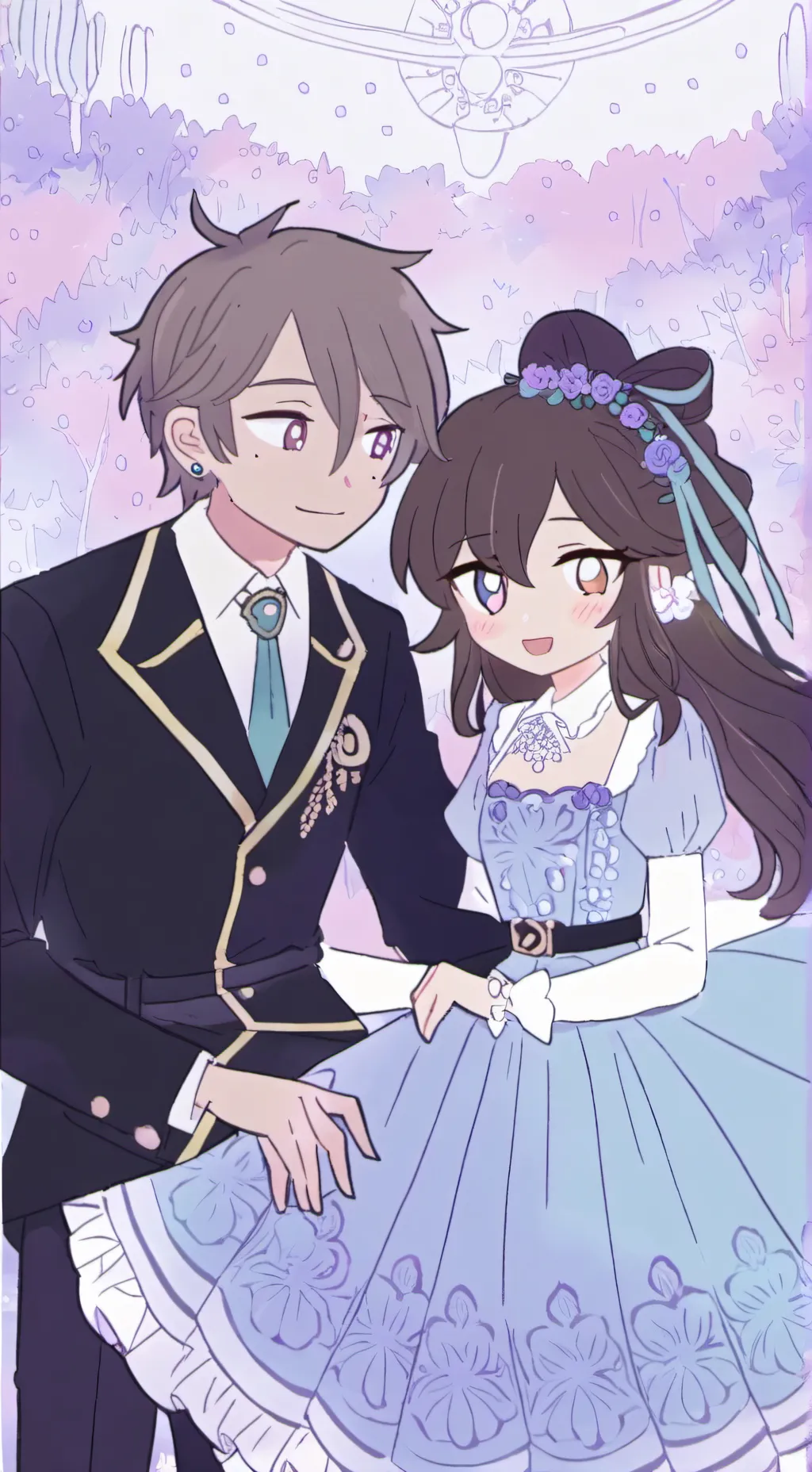 ai character: profesora background