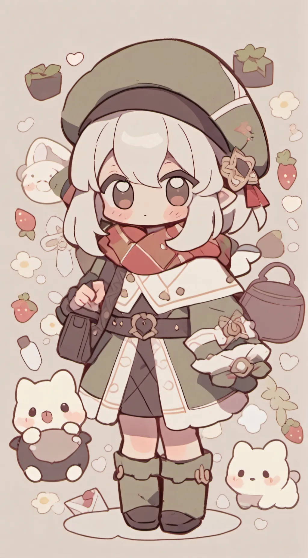 ai character: ⃝⃝⃝꧁꧂ background