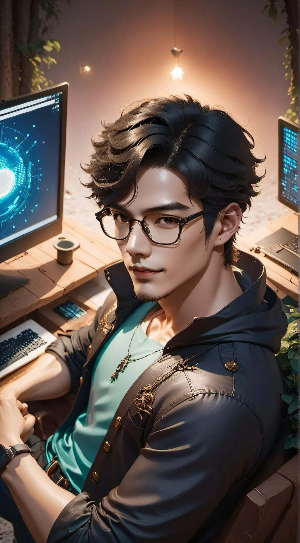 ai character: Michael background