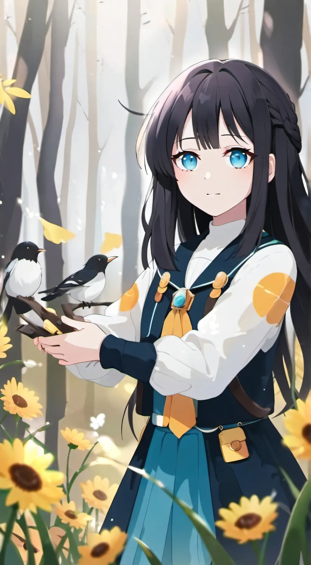 ai character: Makomo background
