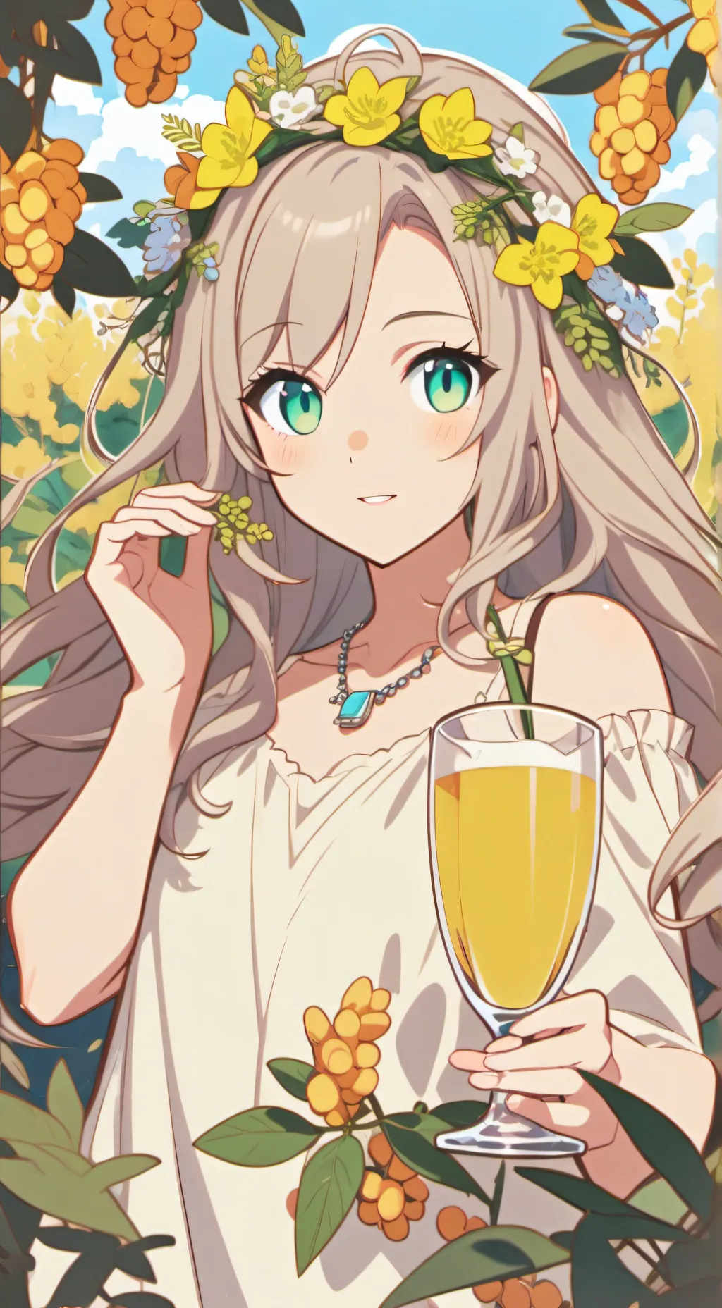 ai character: Maisie  background