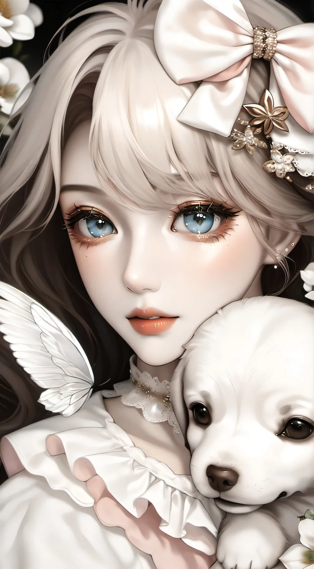 ai character: SANDRA  background