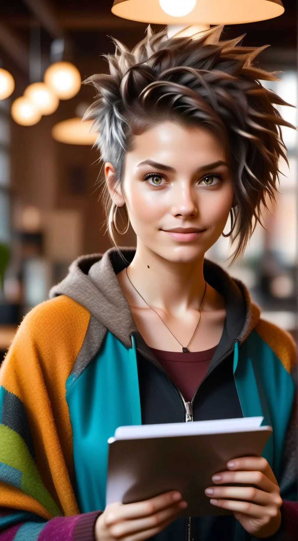 ai character: The Eco-Enigma background