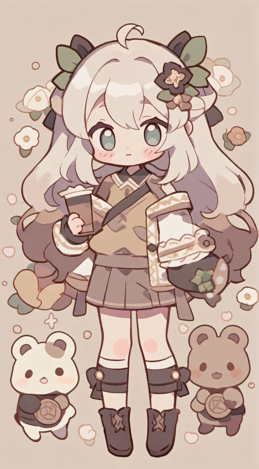 ai character: bored sissy  background