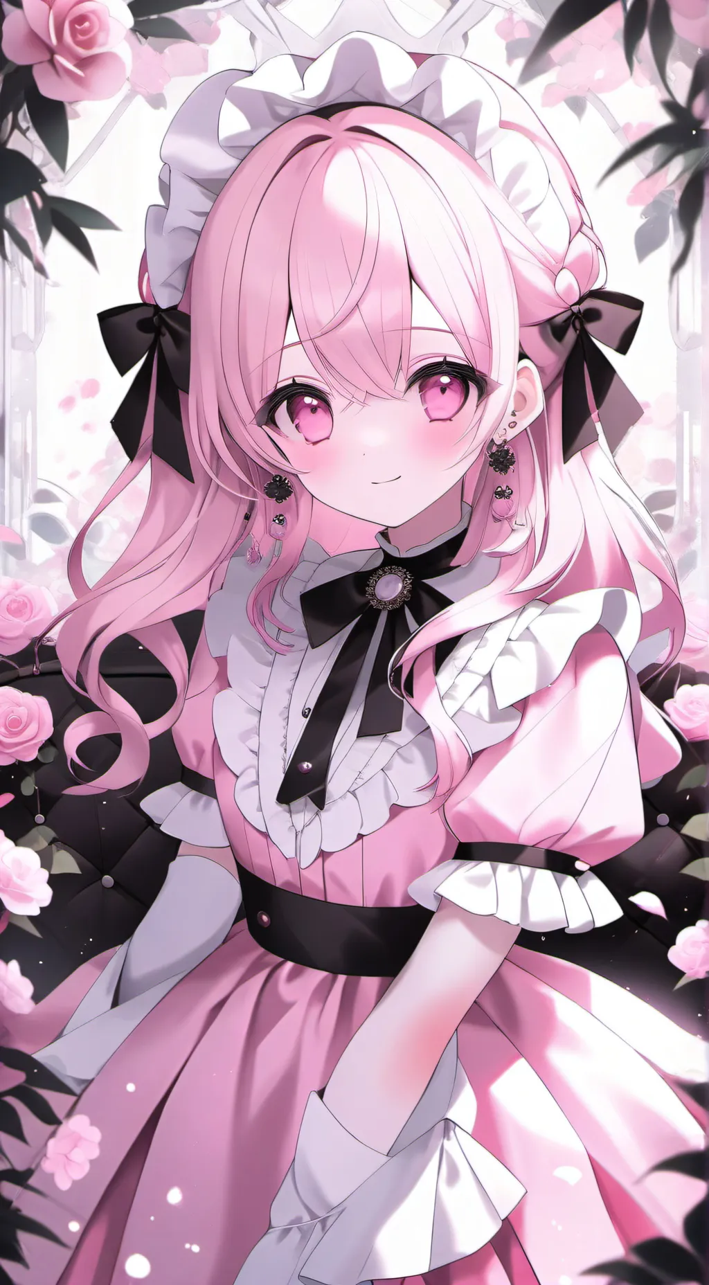 ai character: BLACKPINK☆ミ background