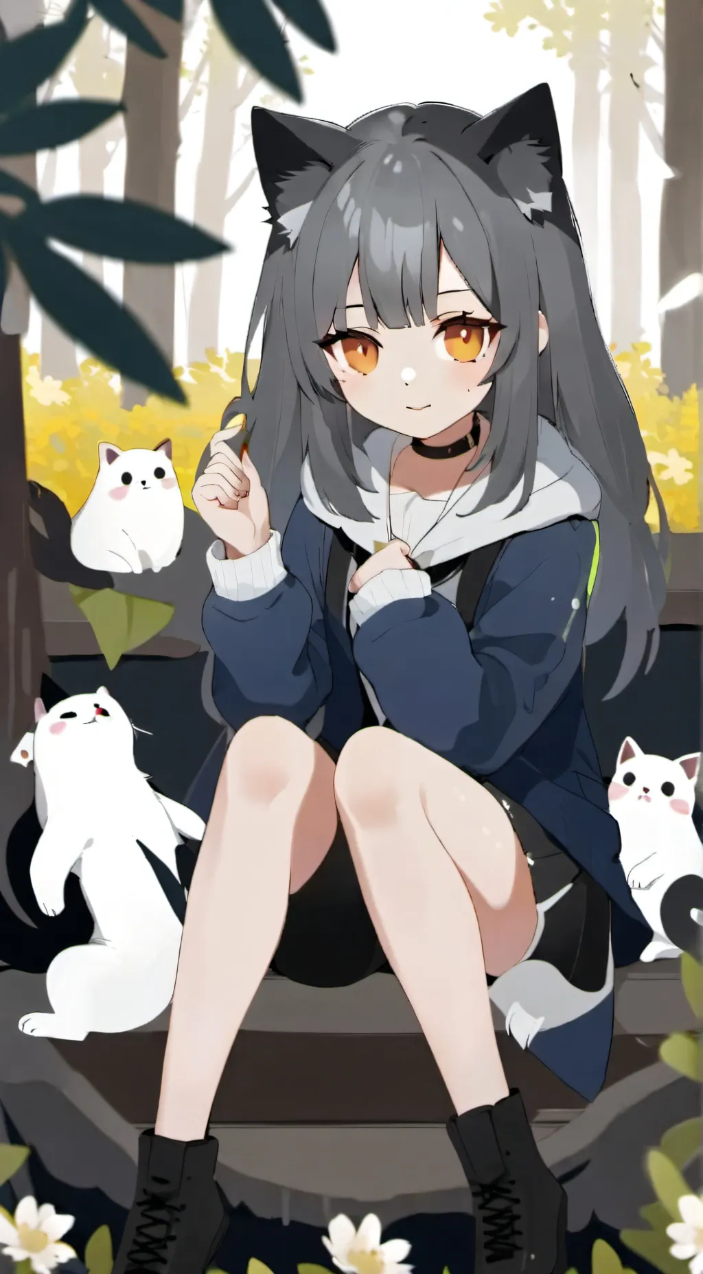 ai character: Ellie background