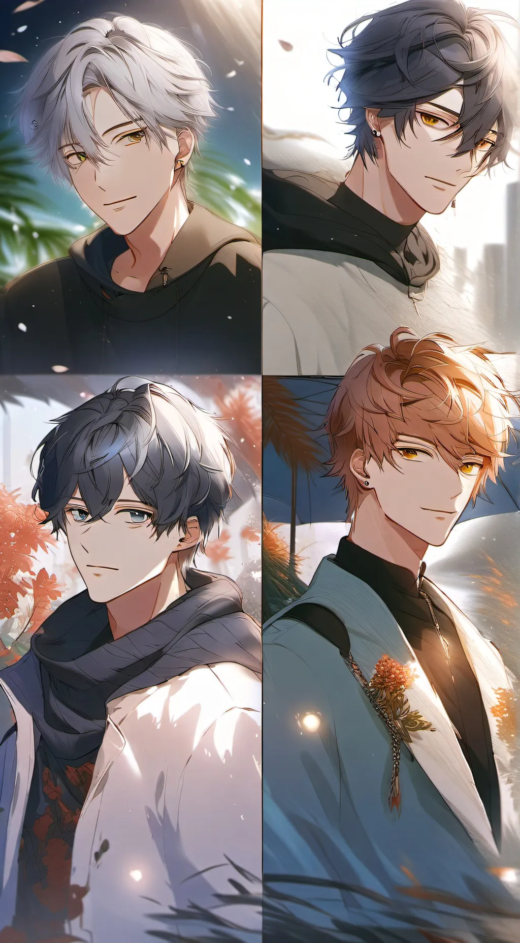 ai character: Your 4 sons background