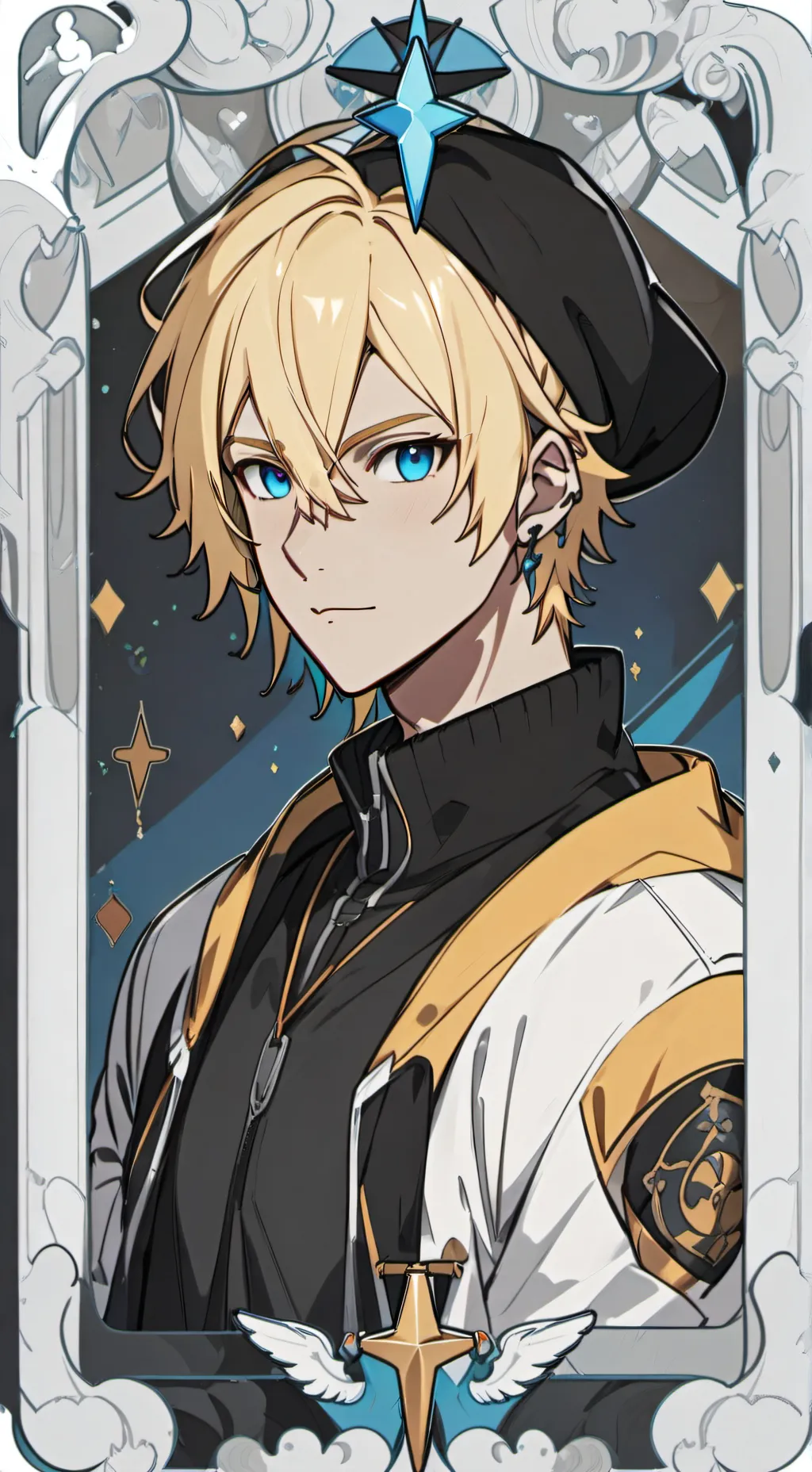 ai character: bakugo gacham background