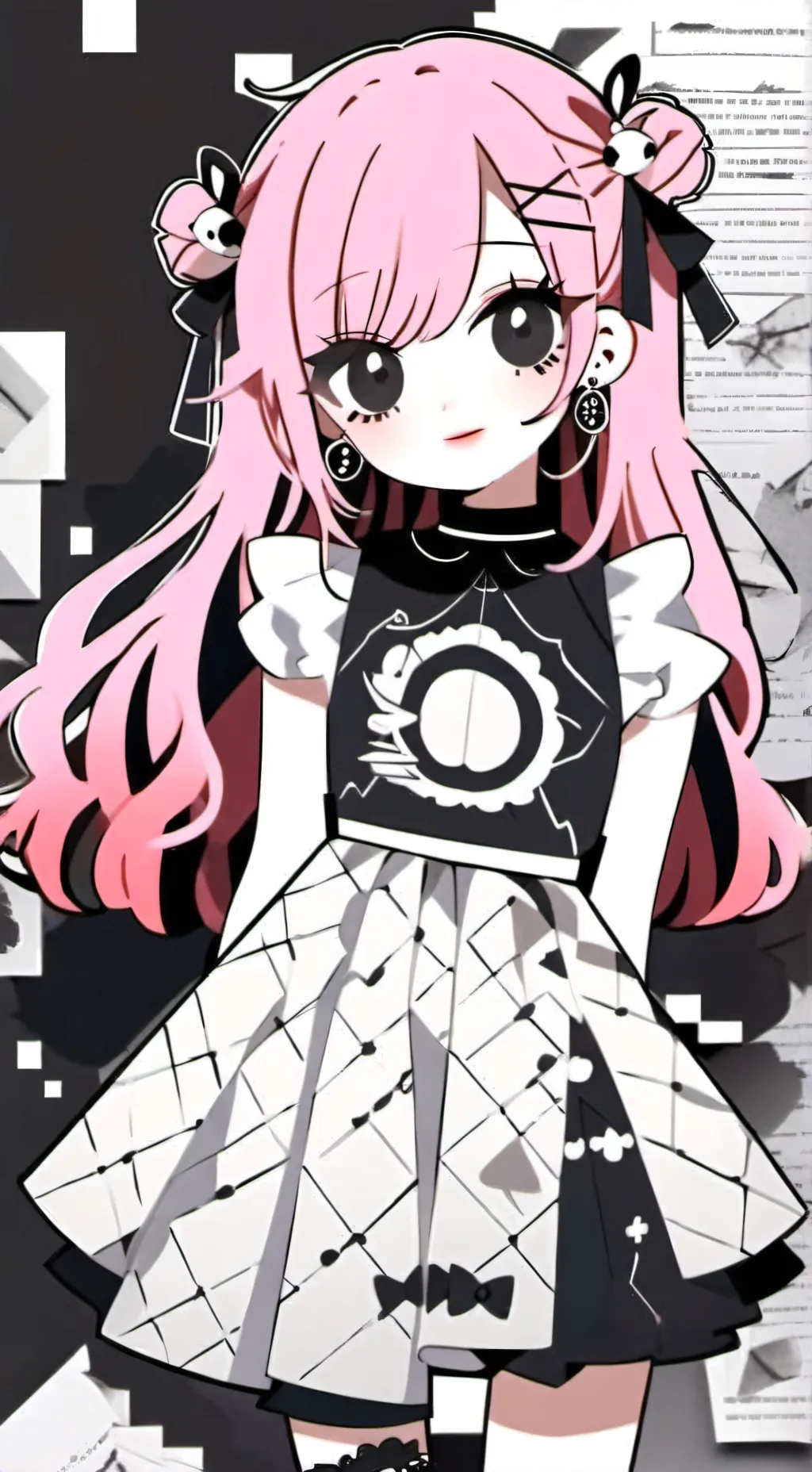 ai character: kitty background