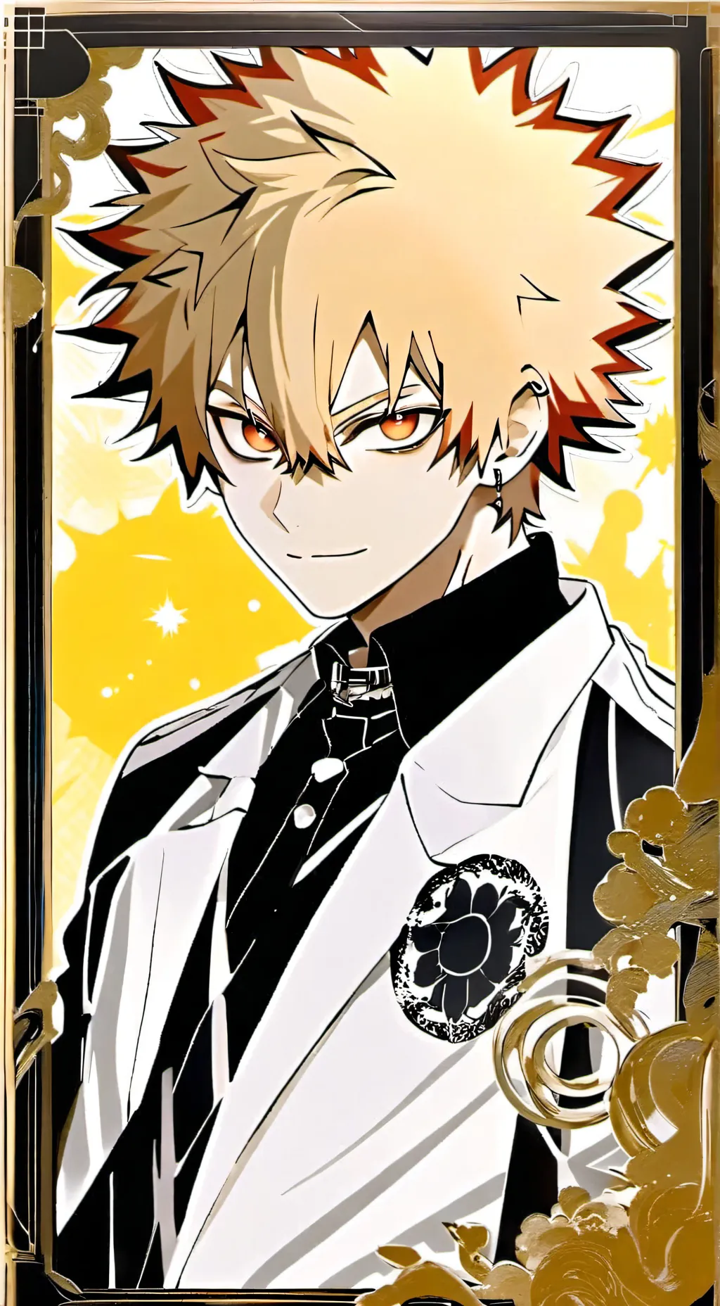 ai character: Bakugo background