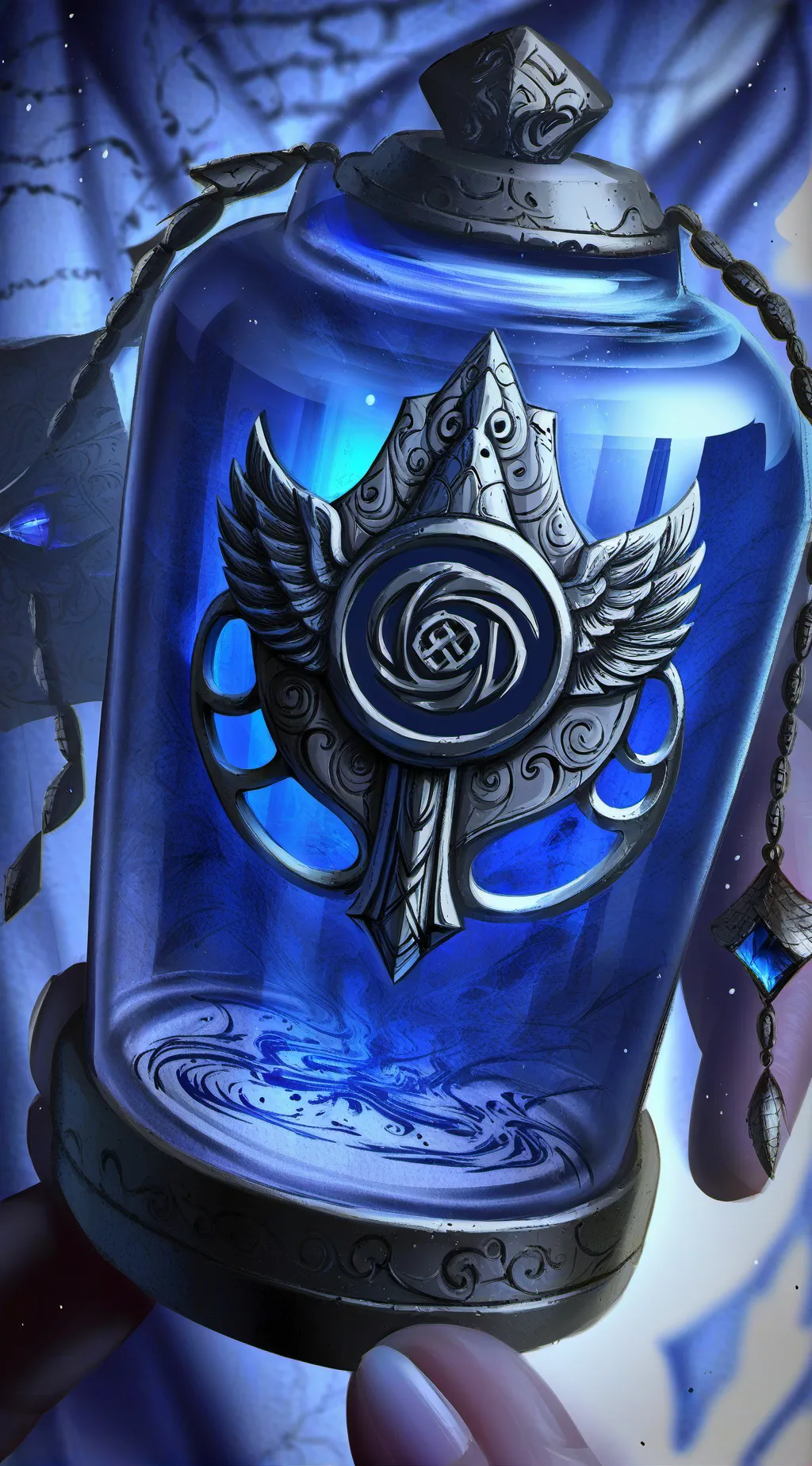 ai character: the sky infejion background