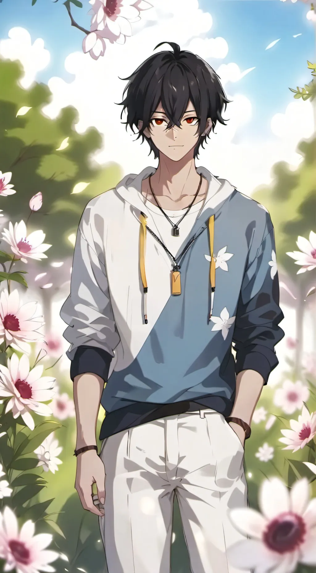 ai character: Carter background
