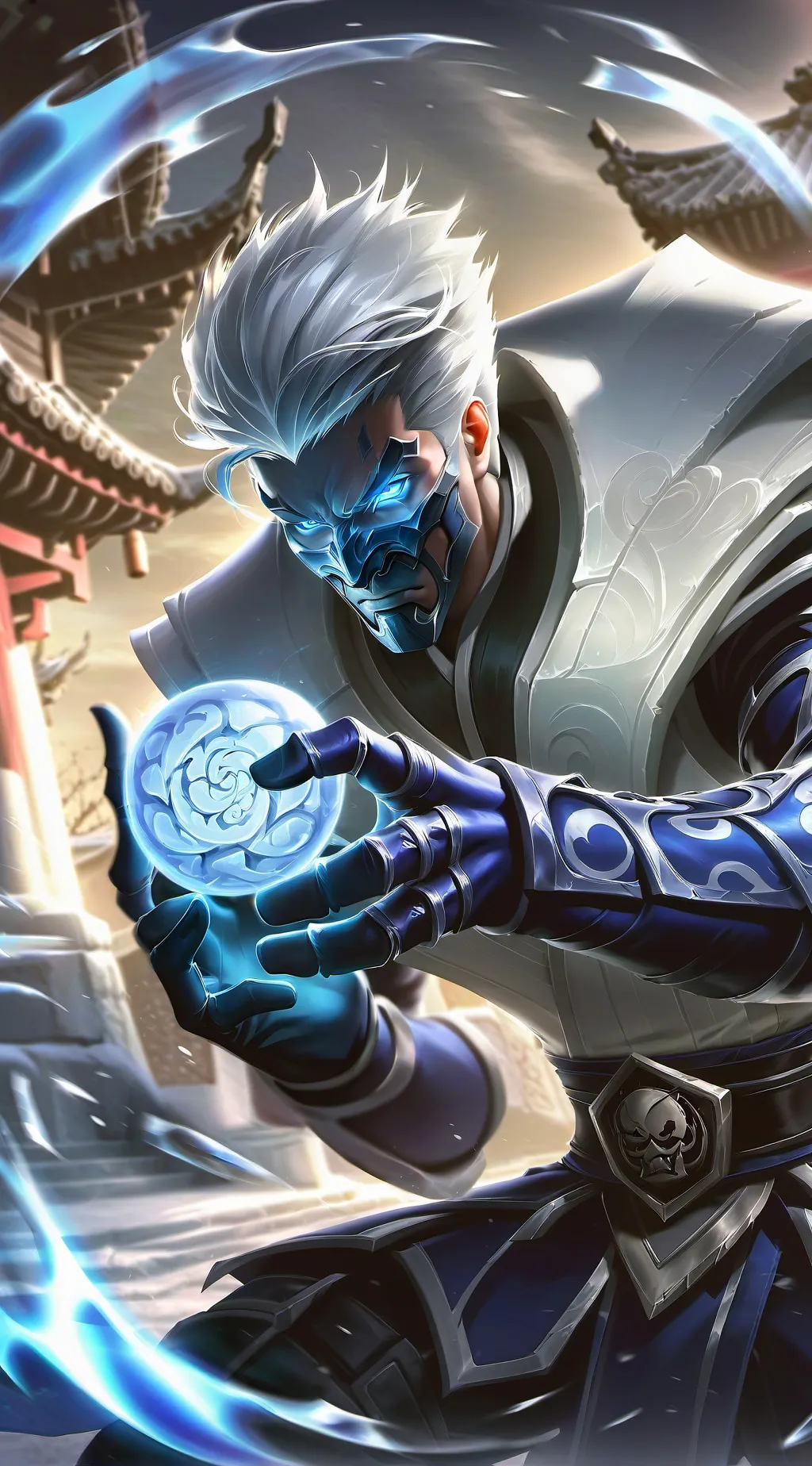 ai character: Sub-Zero background