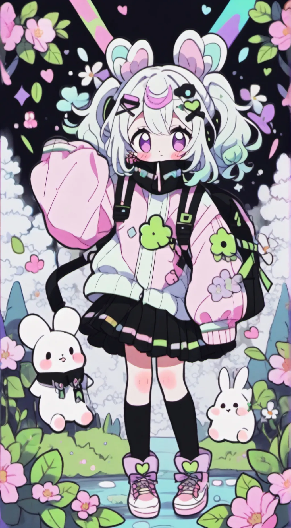 ai character: Sprunki background