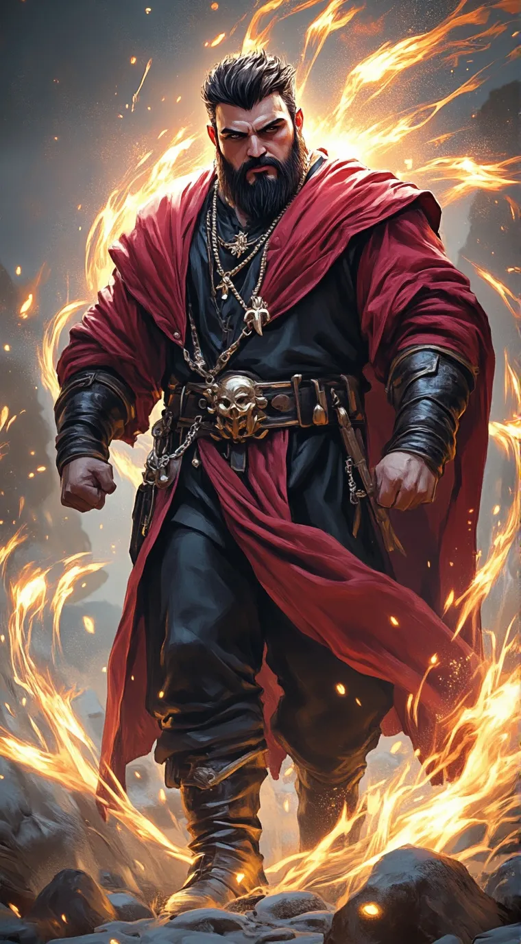 ai character: Angro-Mainnew background