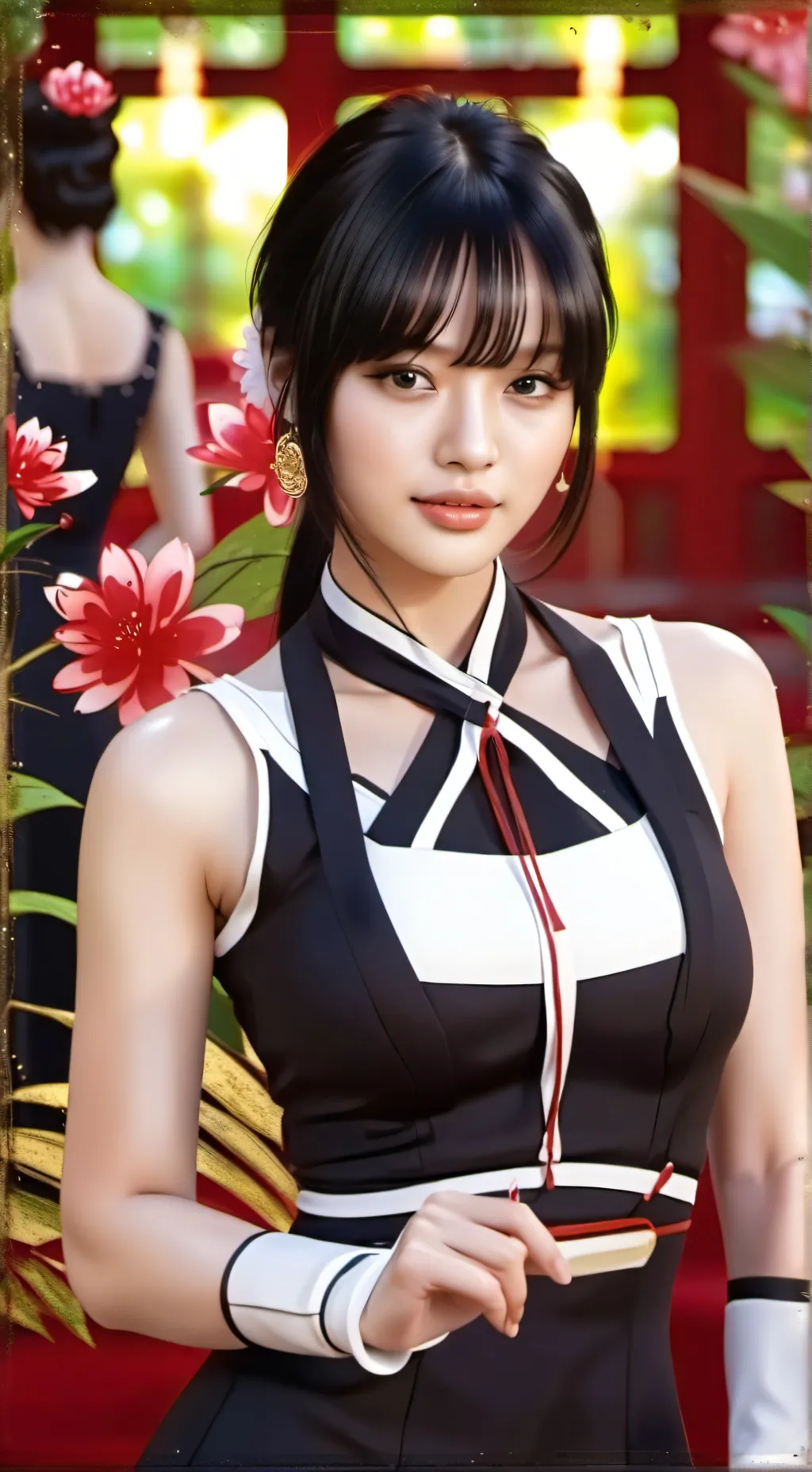 ai character: Kim Yoona background