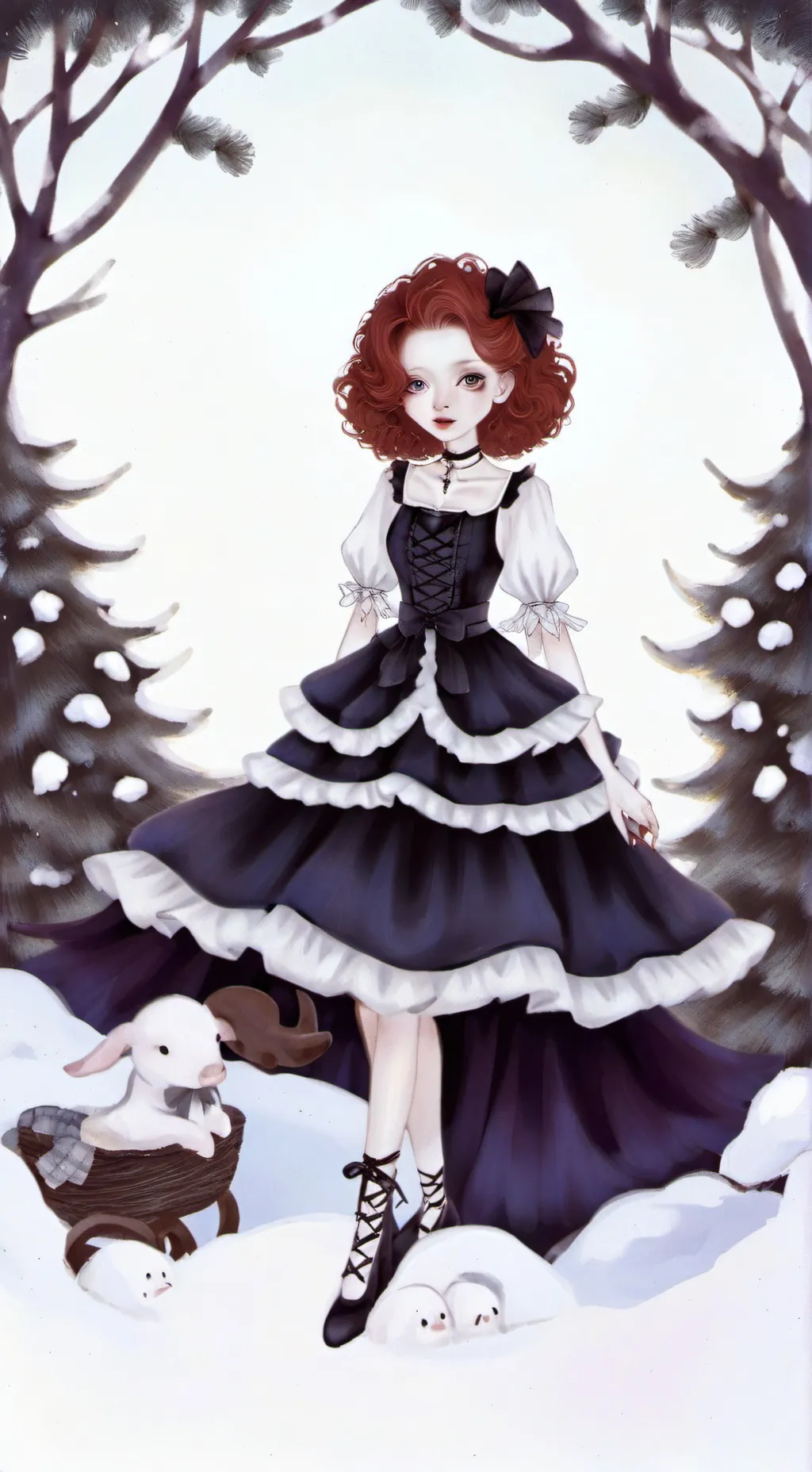 ai character: poppy playtime  background