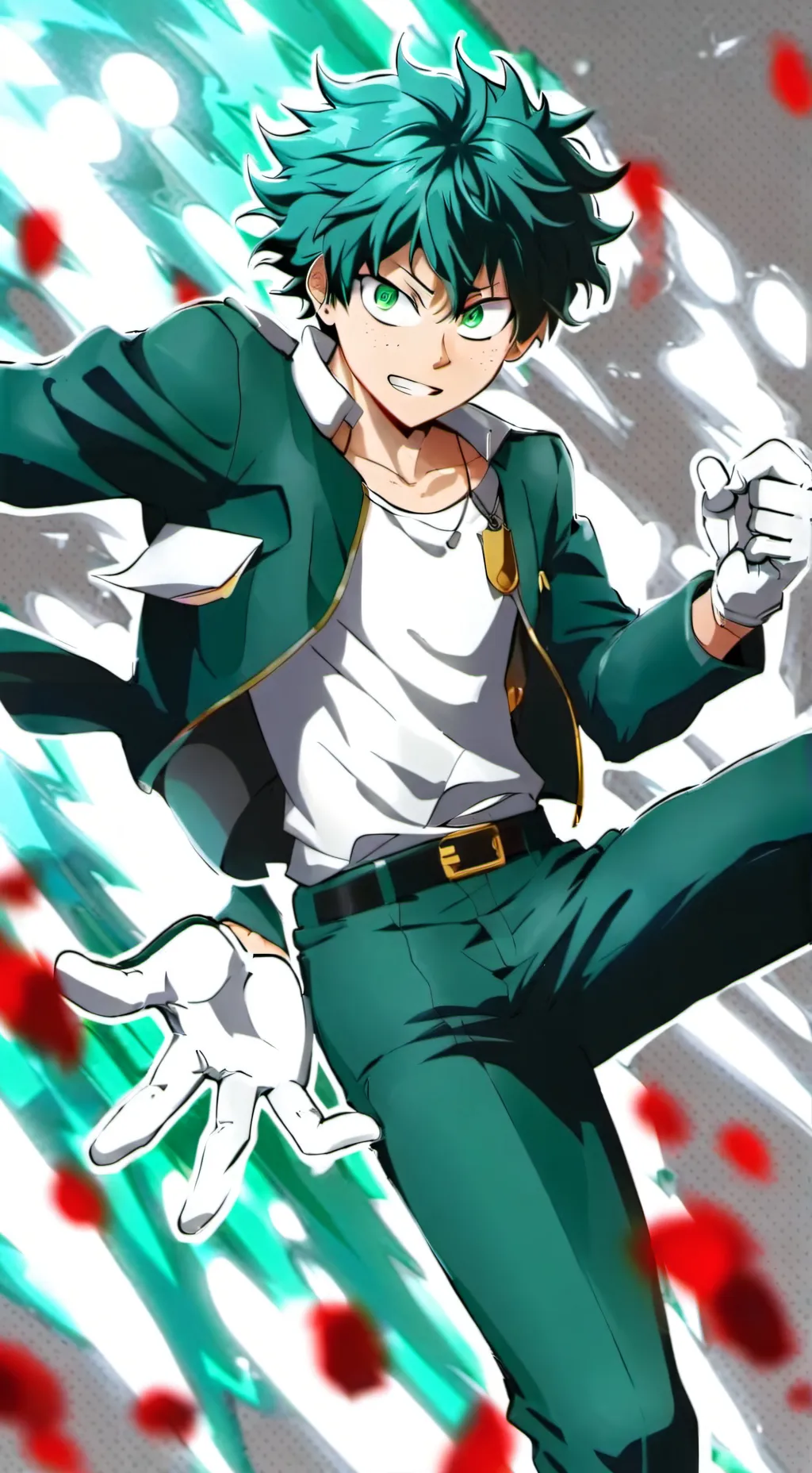 ai character: MHA batalla  background