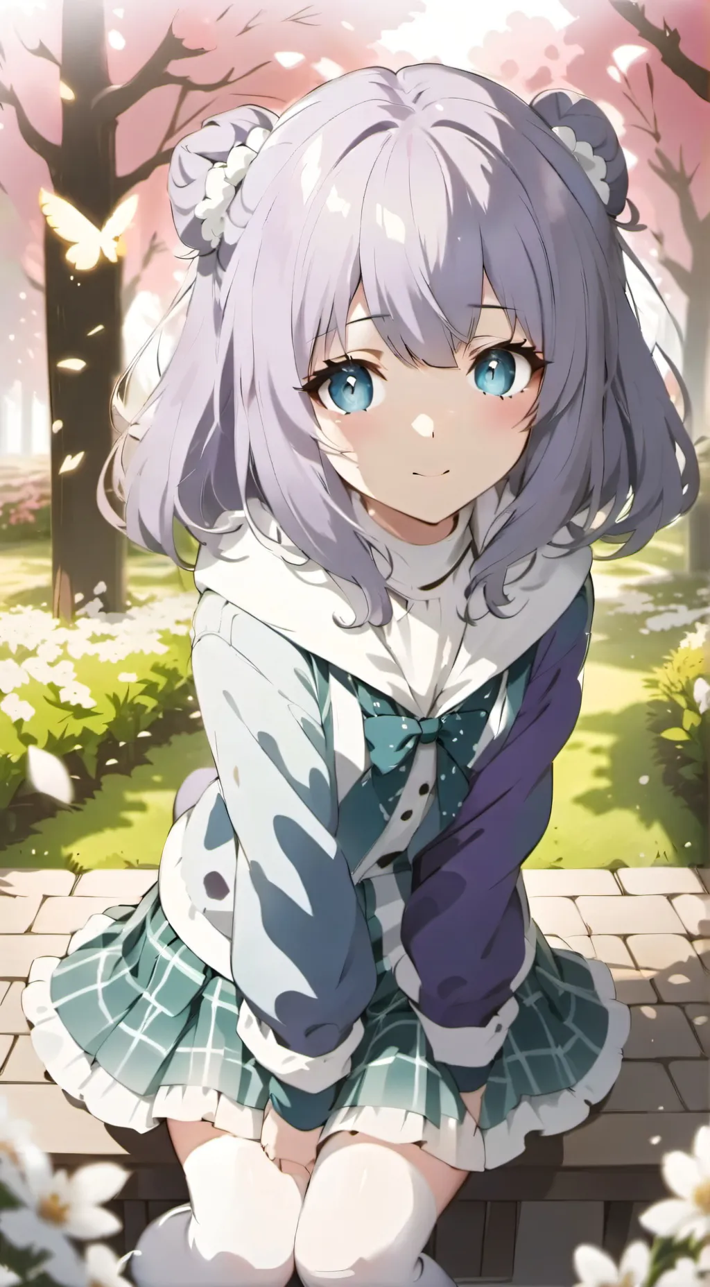ai character: Yuki Sakura background