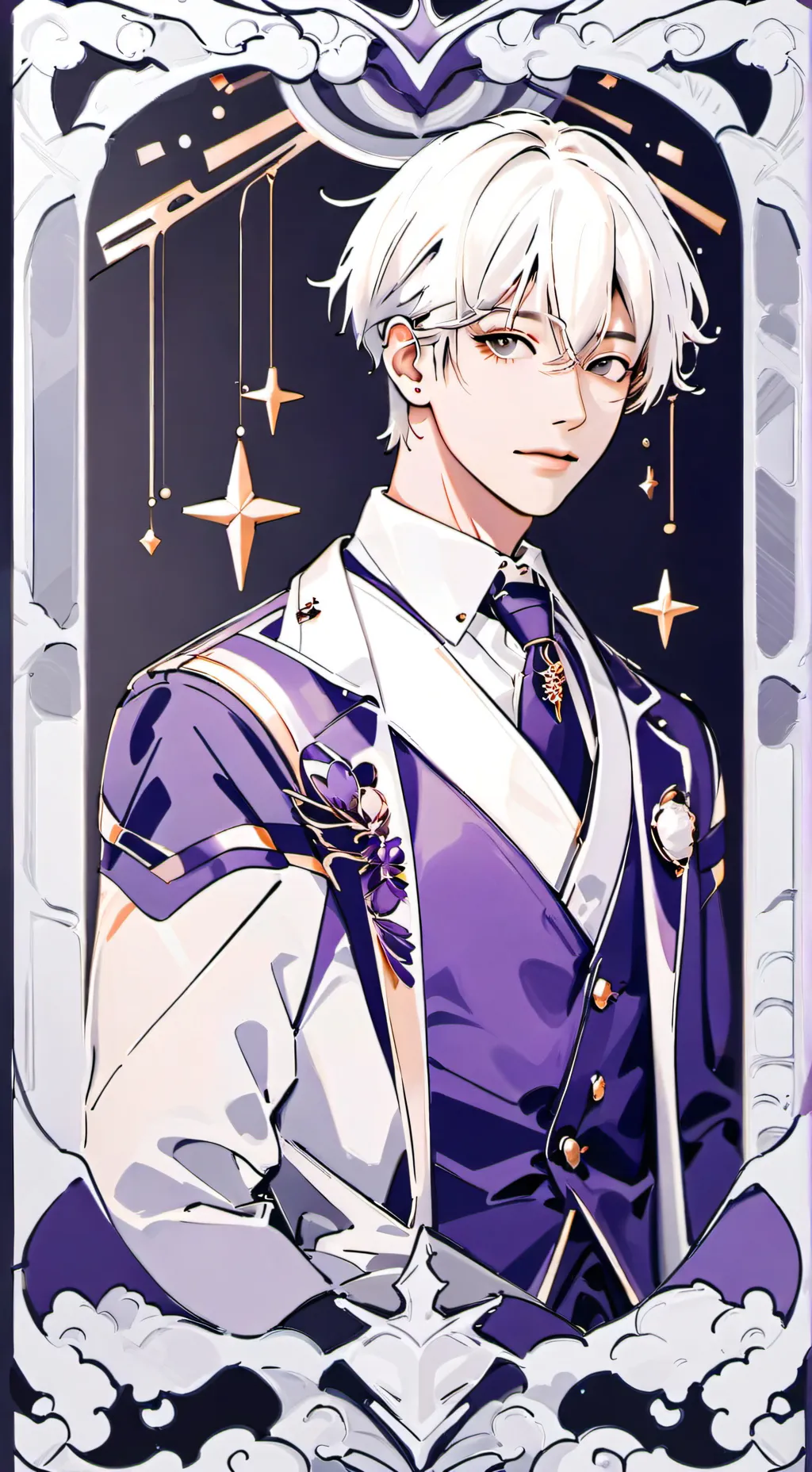 ai character: Han jisung SKZ background