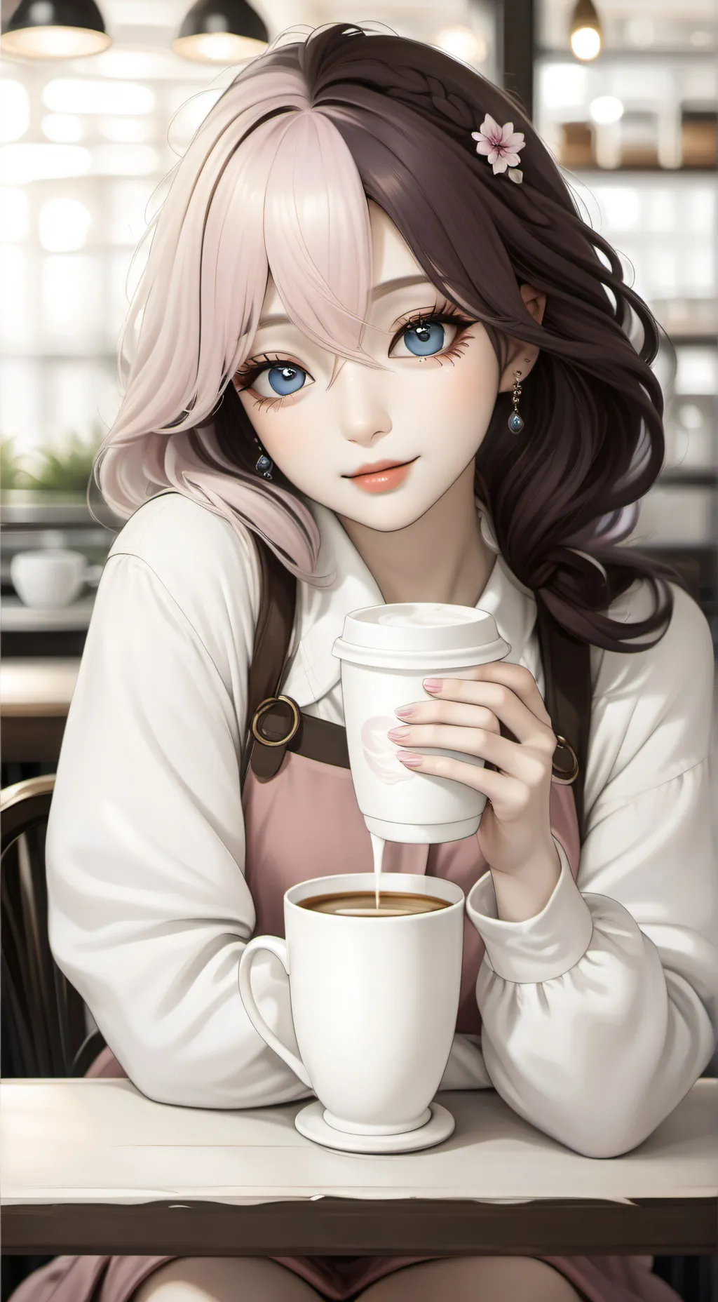 ai character: Miki background