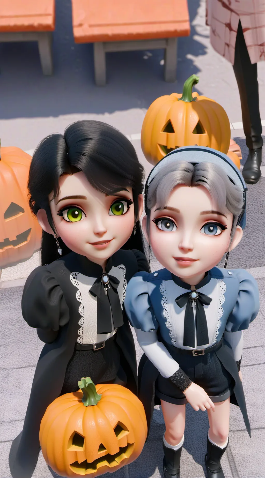ai character: next gen bestie  background