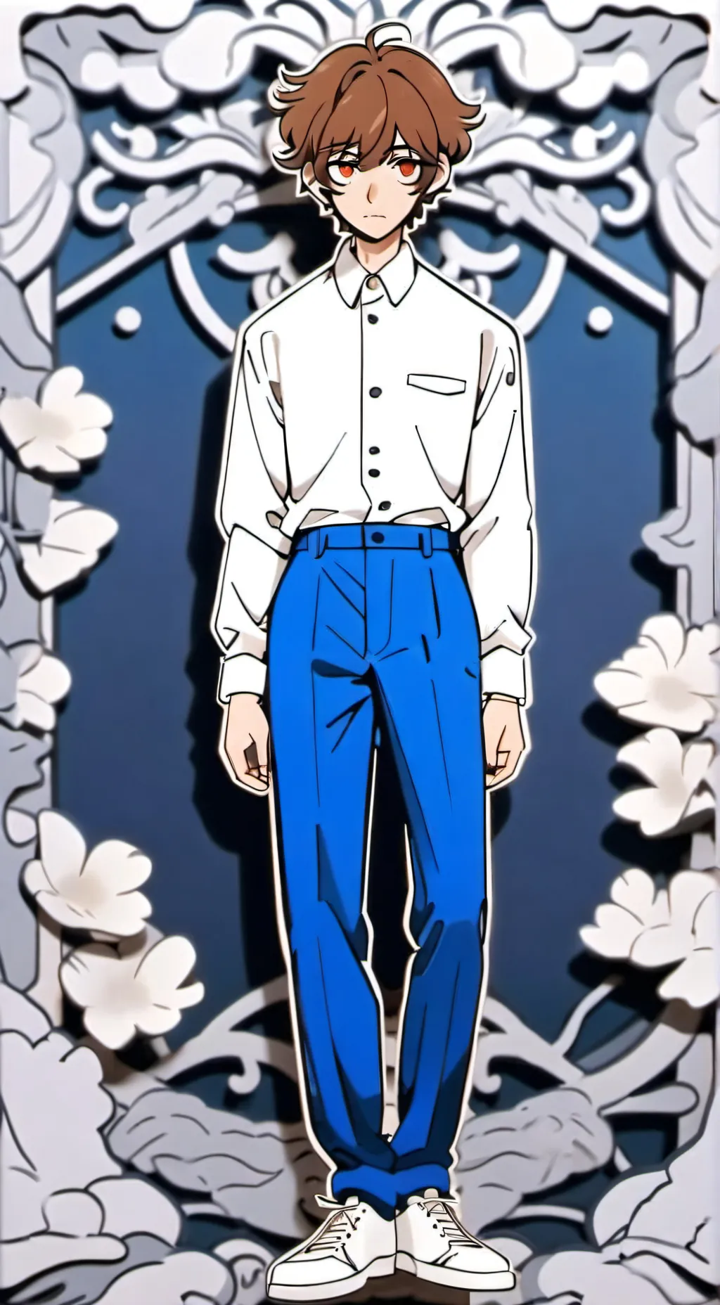 ai character: simon background