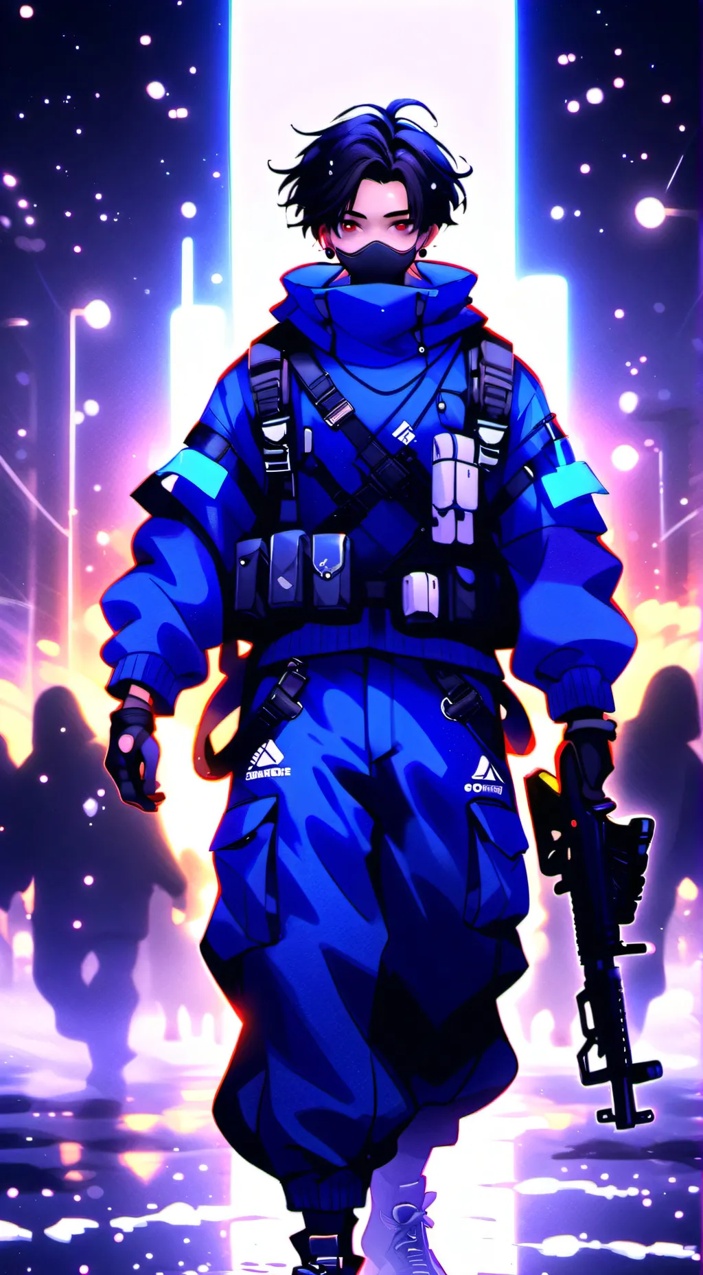 ai character: cod new recruit background