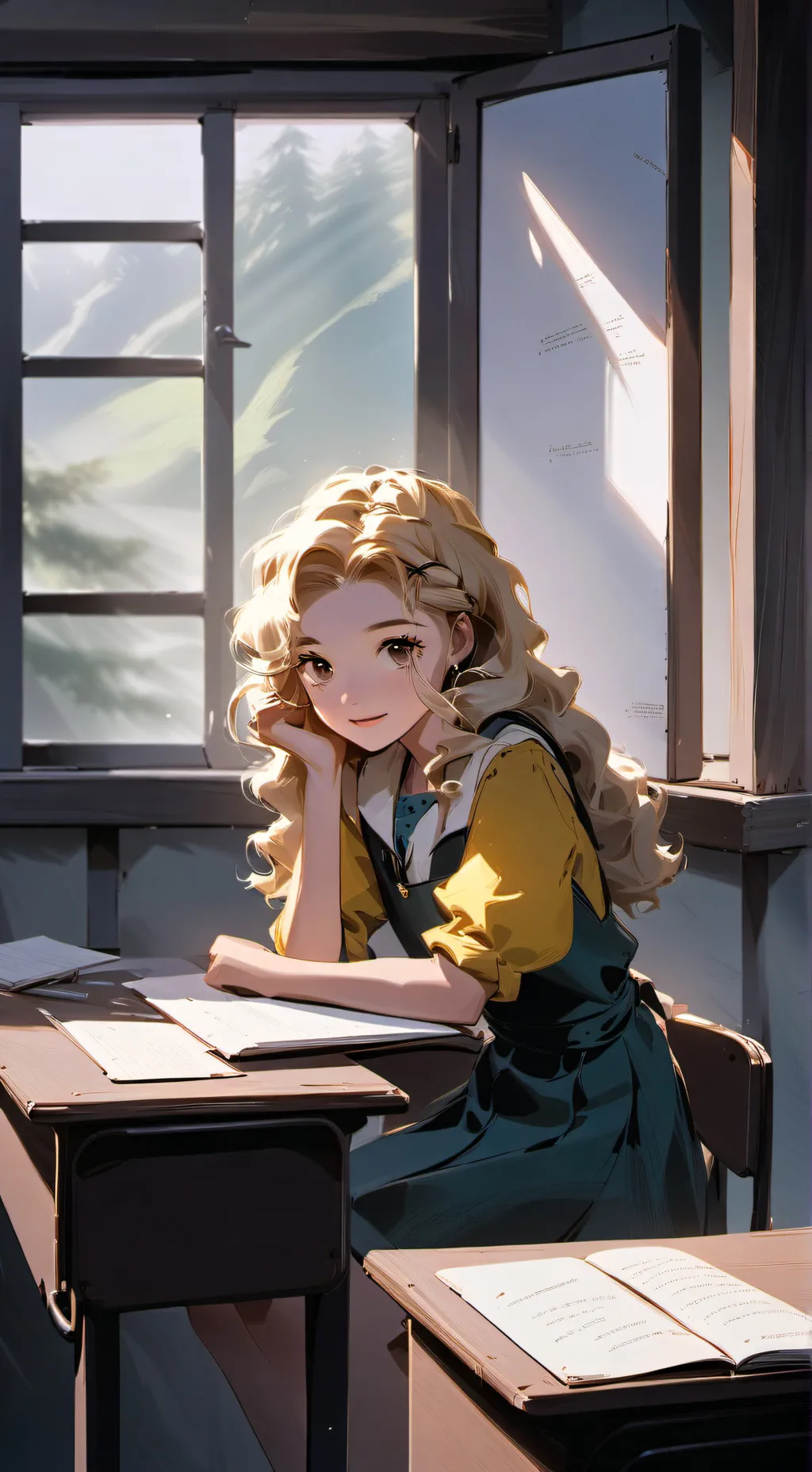ai character: Olivia background