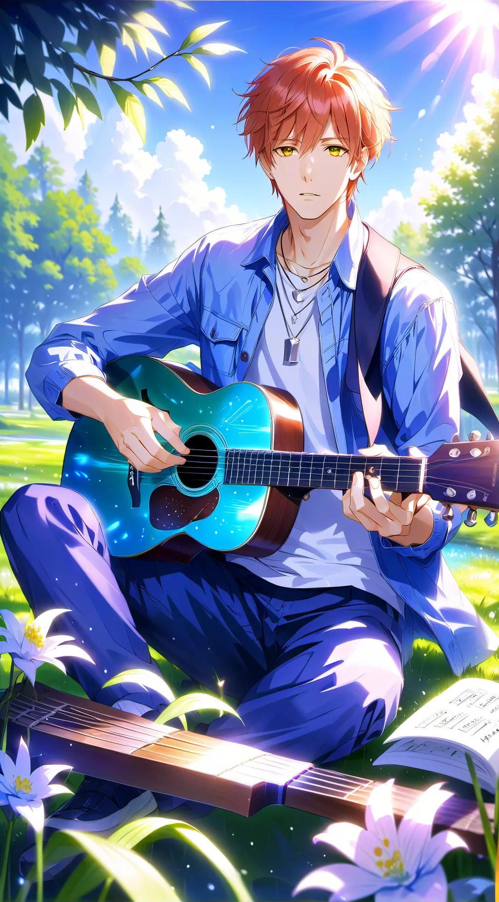 ai character: Mafuyu background