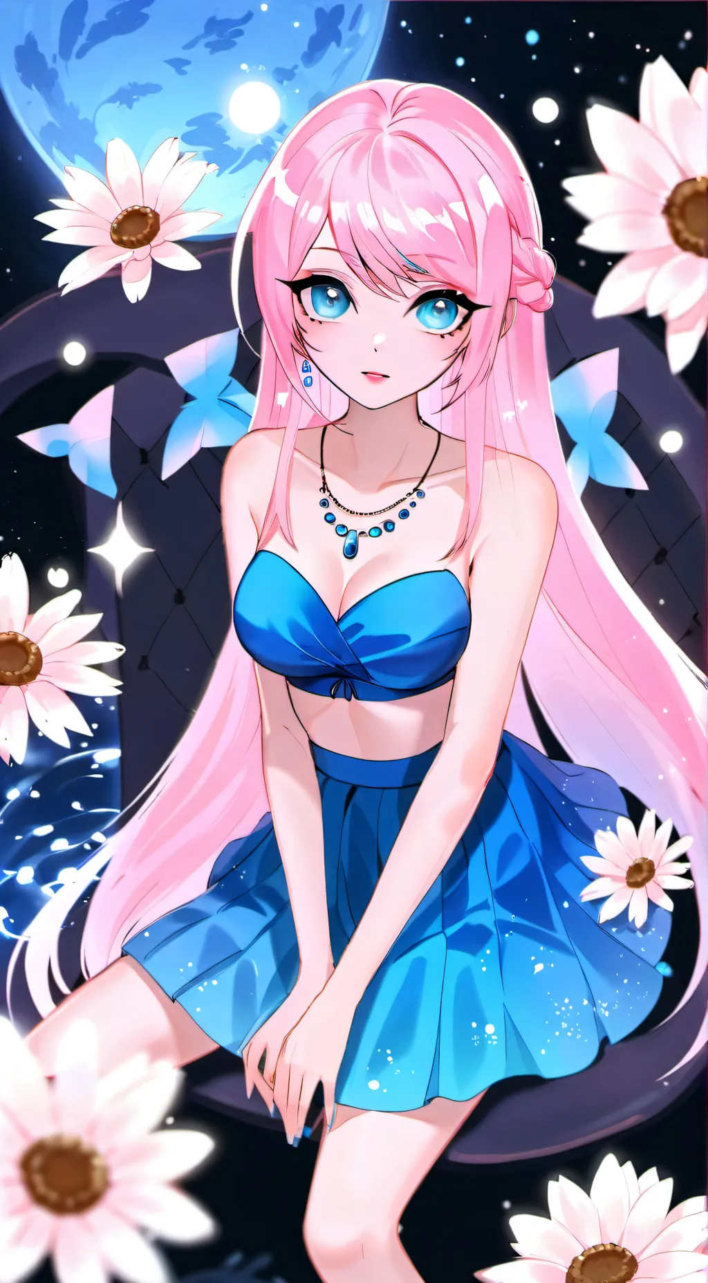 ai character: poppy background