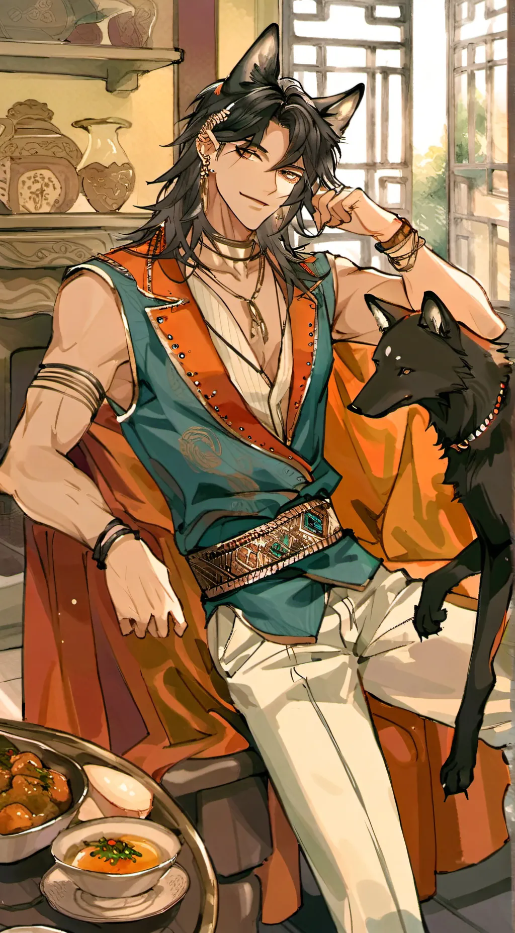 ai character: sus guy background