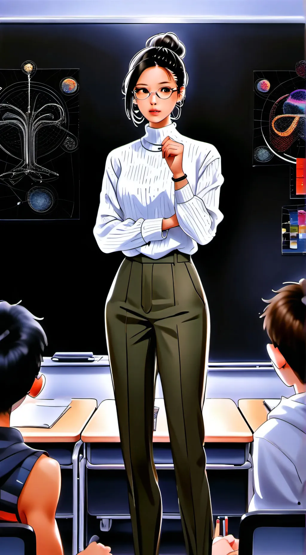ai character: miss rowsell background