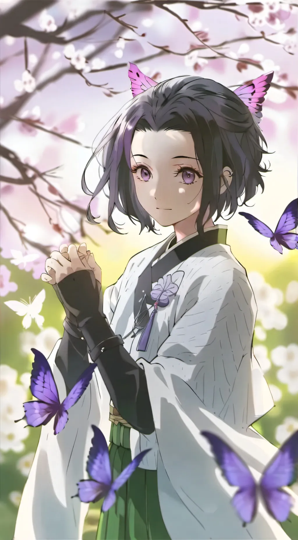 ai character: shinobu  background