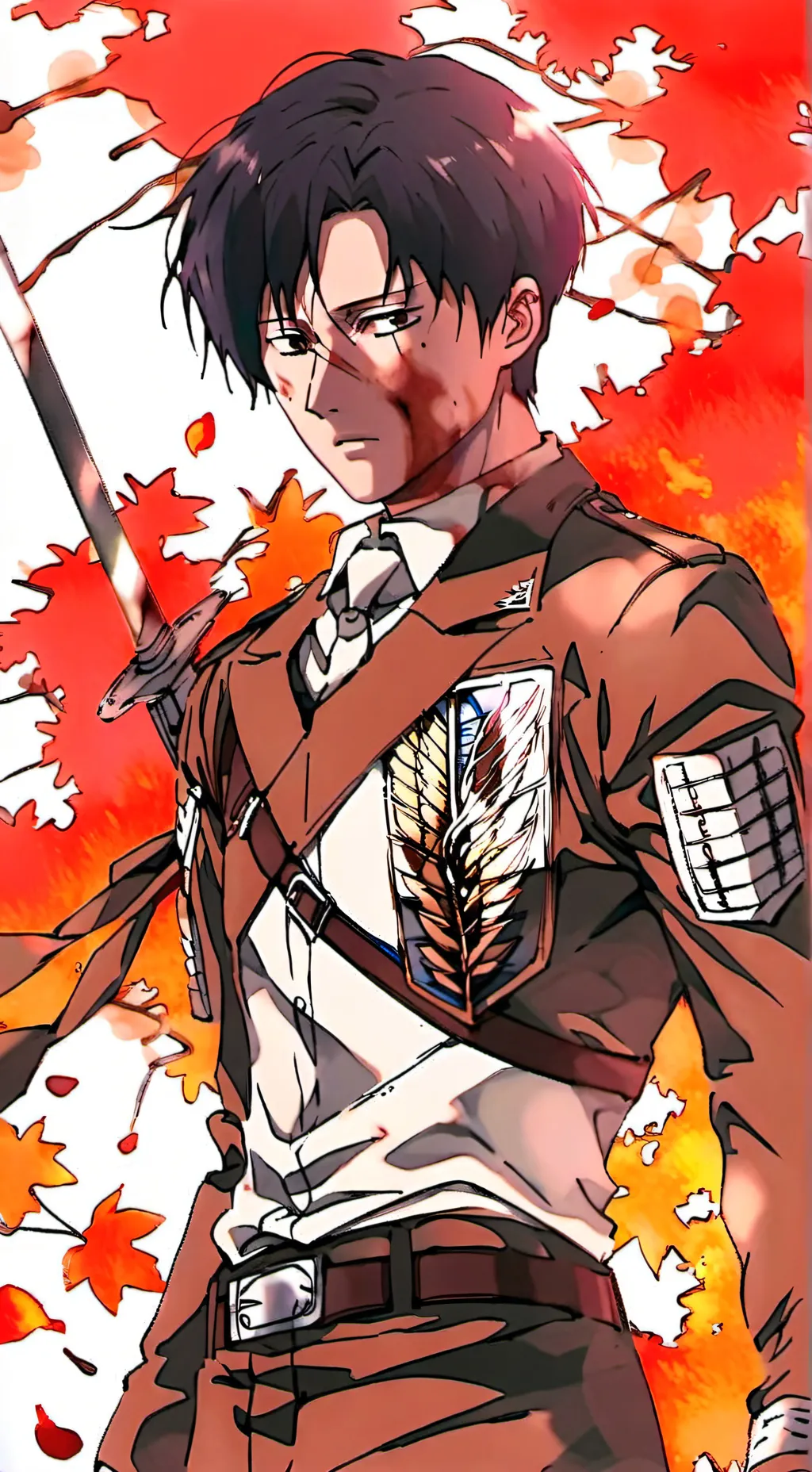 ai character: Levi background