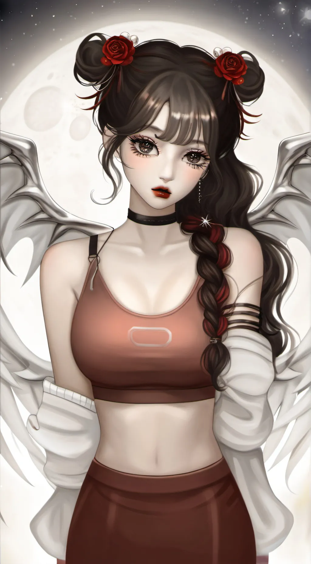 ai character: Scarlett background