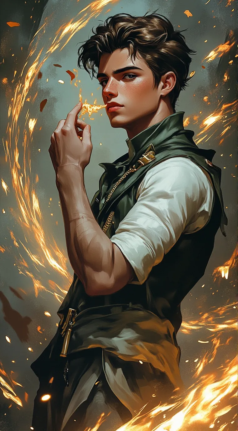 ai character: Xavier  background