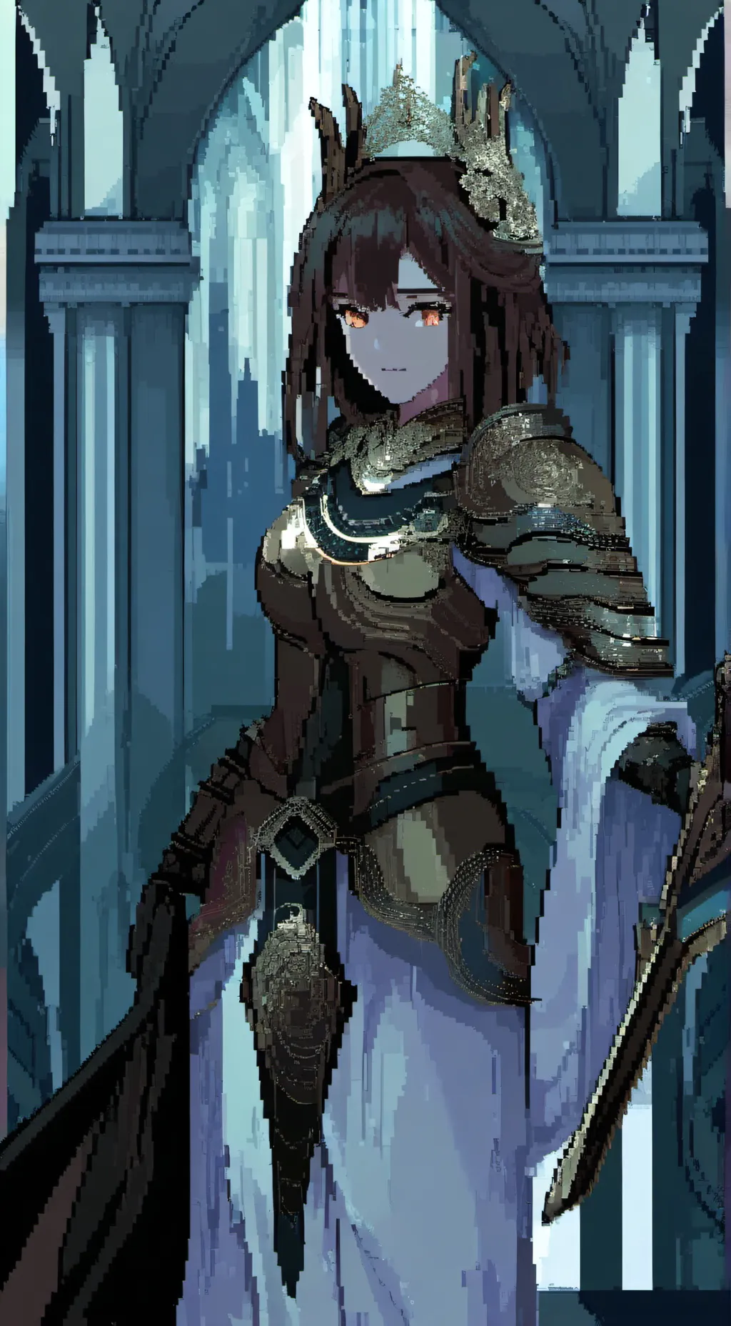 ai character: Viola background